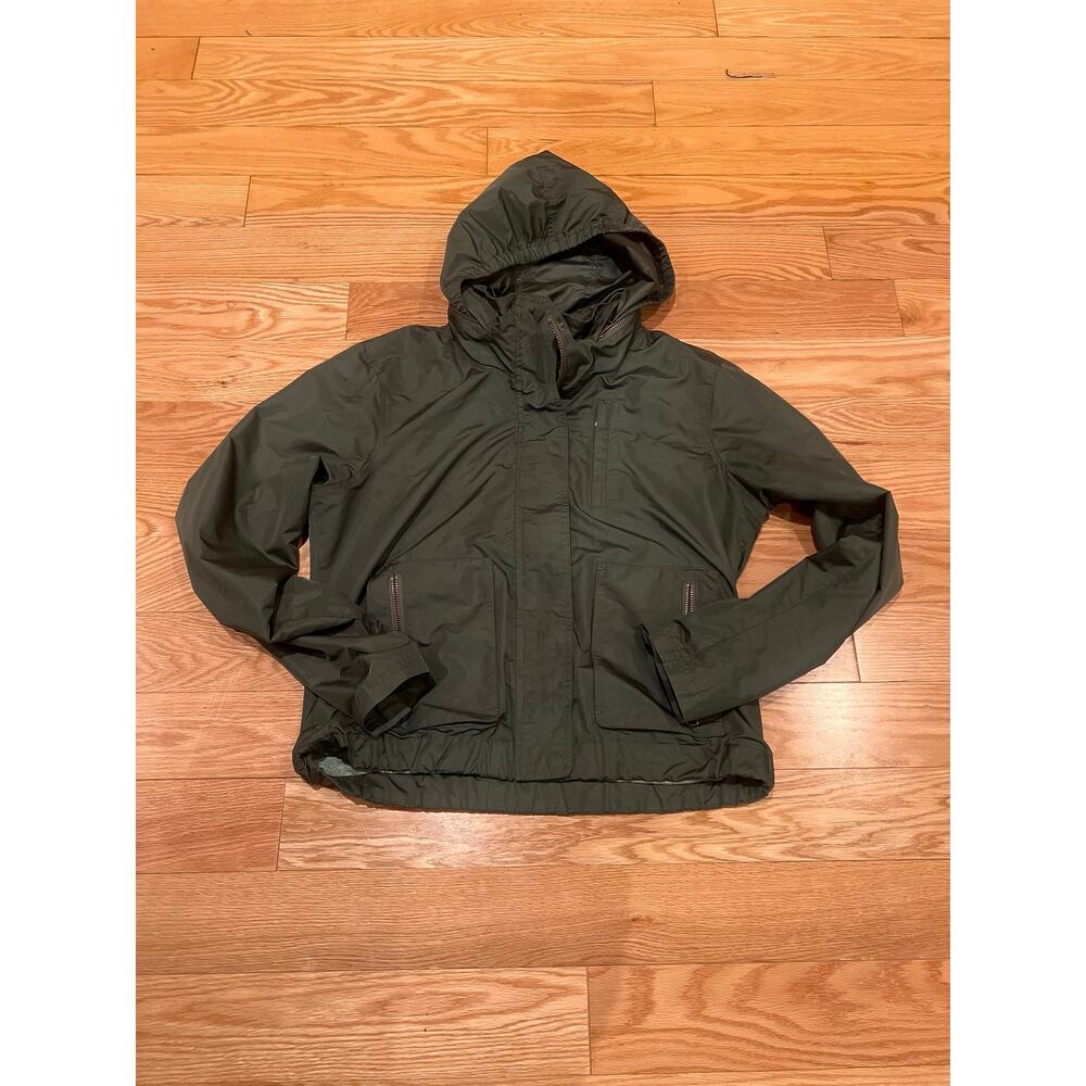 Athleta Water Resistant Packable-Hood Lined Jacket XS